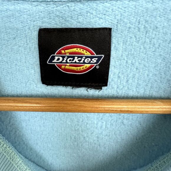 Dickies Mens Light Blue Sweatshirt Crew Neck Large - Picture 5 of 11